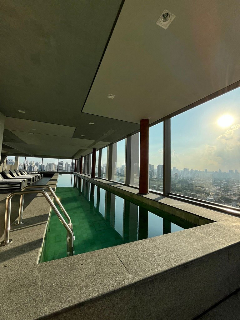 Sofisticado Apto Moema Piscina com Vista 360°