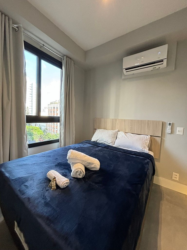 Belo Studio Vila Madalena com AC | Delfhy