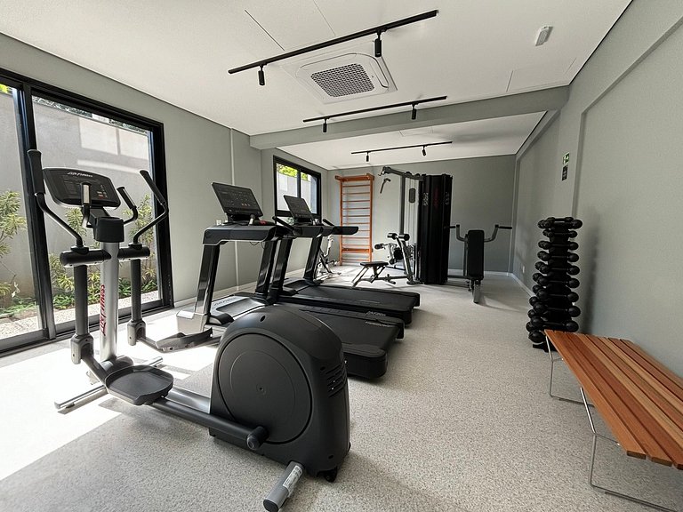 Autêntico Studio Vila Madalena com AC | Delfhy