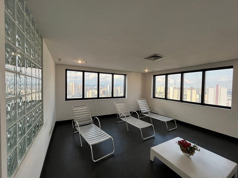 Flat Hotel Slaviero GRU 2 Quartos até 6p | Delfhy