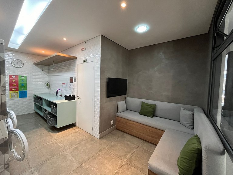 Studio Moderno no Smart Vila Madalena com 31m², 1 suíte com