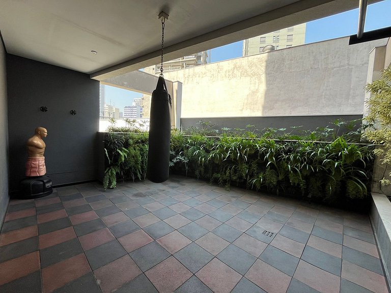 Studio Moderno no Smart Vila Madalena com 31m², 1 suíte com
