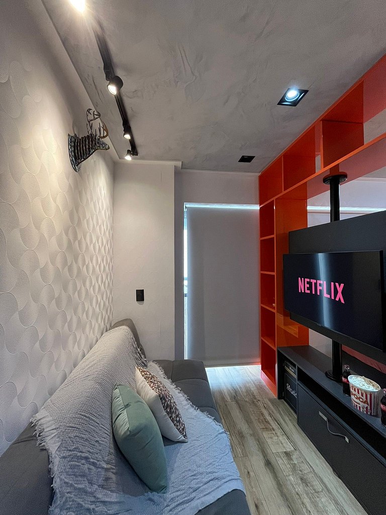 Studio Moderno no Smart Vila Madalena com 31m², 1 suíte com