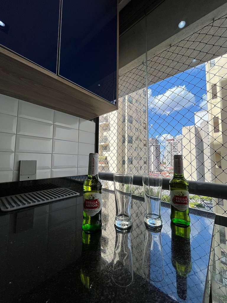 Studio Moderno no Smart Vila Madalena com 31m², 1 suíte com