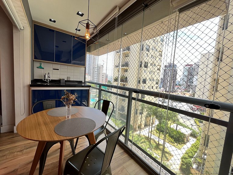 Studio Moderno no Smart Vila Madalena com 31m², 1 suíte com