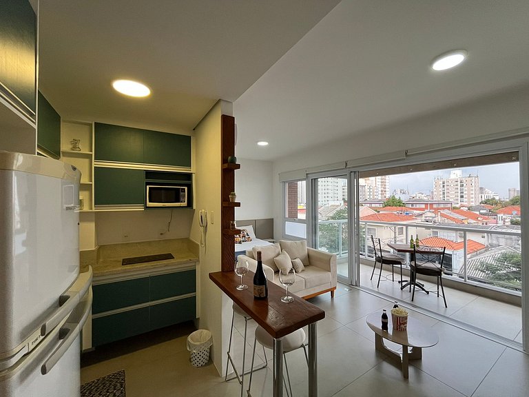 Varandas Studio com vista na VL Mariana | Delfhy