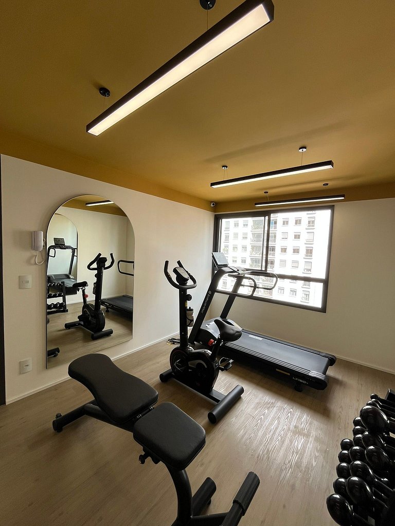 Studios Brooklin com Ar condicionado | Delfhy