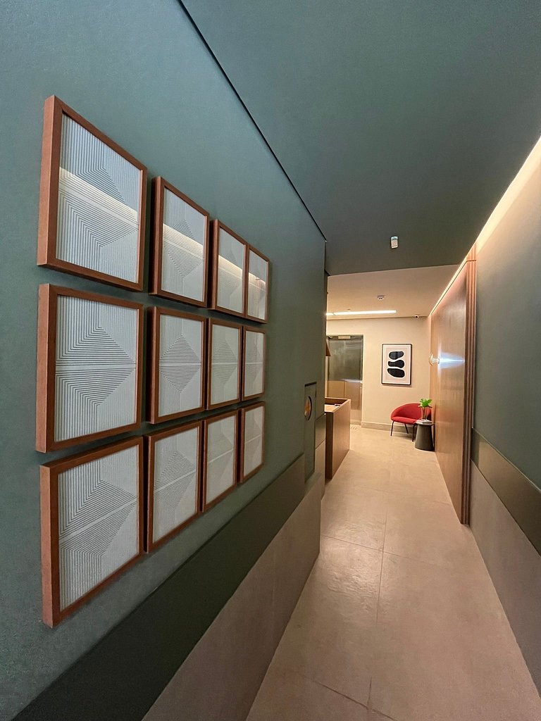 Studios Brooklin com Ar condicionado | Delfhy