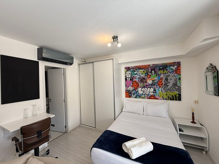 Apto Ed.Brasil - Baixo Augusta | Bela Vista c/vaga