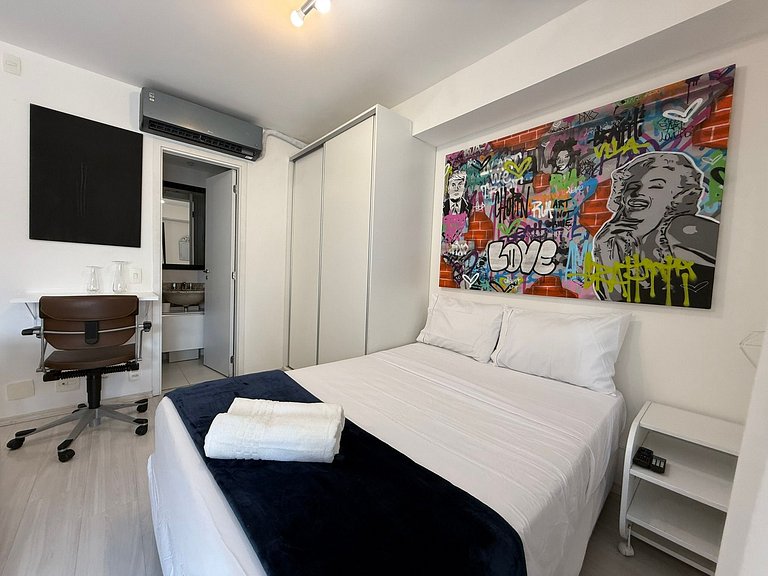 Apto Ed.Brasil - Baixo Augusta | Bela Vista c/vaga
